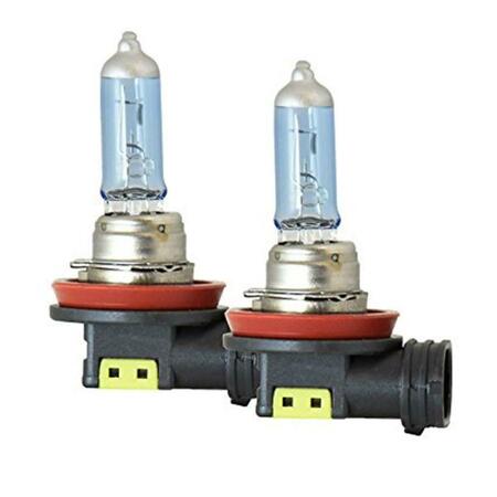 PIAA 55W 12V Xtreme White Hybrid H11 Bulb, 2PK P27-2310111